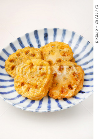 蓮根のはさみ揚げ 28725771
