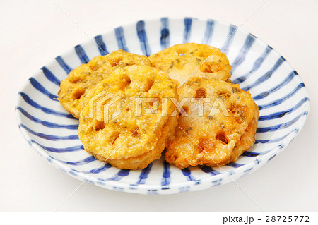 蓮根のはさみ揚げ 蓮根のはさみ揚げ 28725772