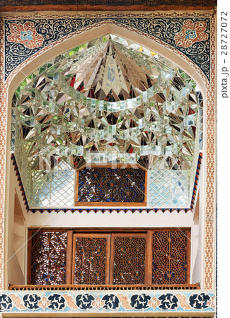 Detail of decorations on Palace of Sheki Khans 28727072