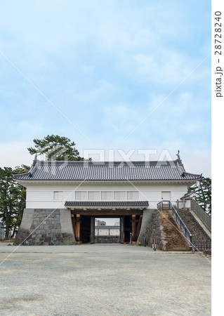 小田原城　銅門の風景 28728240