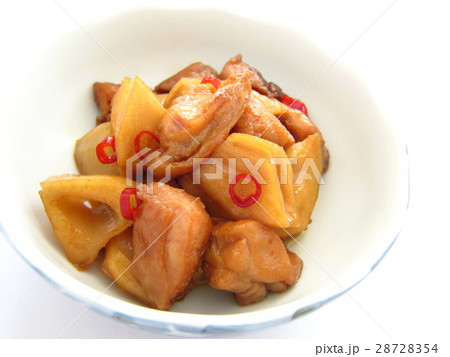 鶏肉とレンコンのおいしい甘辛炒め 28728354