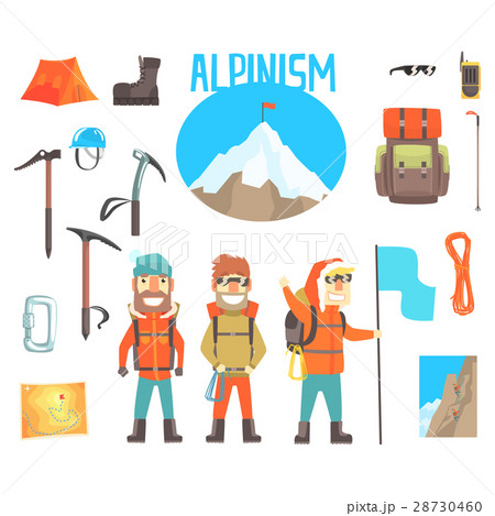 Equipment for mountaineering