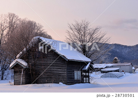 北海道の冬景色 28730501