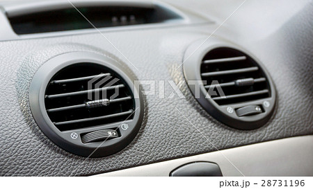 Close Up of car air conditioning. 28731196