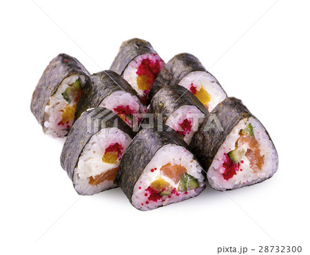 Sushi seaweed group on white 28732300