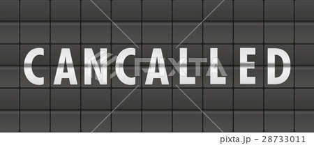 Flight Board Cancelled Flight Board Cancelled 28733011