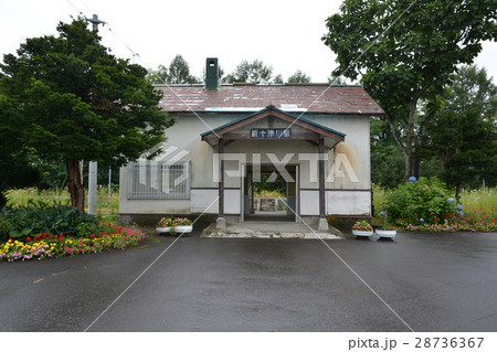 札沼線 木造駅舎 新十津川駅 札沼線 木造駅舎 新十津川駅 28736367