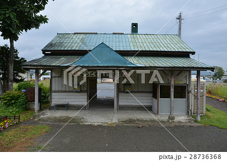 札沼線 木造駅舎 新十津川駅 札沼線 木造駅舎 新十津川駅 28736368