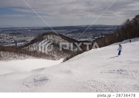 札幌藻岩山スキー場ウサギ平コース 札幌藻岩山スキー場ウサギ平コース 28736478