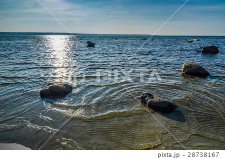 Estonian Baltic Sea coast, Stones in the water 28738167