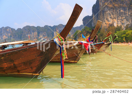 Thai long tail boat Thai long tail boat 28740402