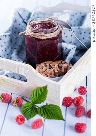 Dessert in tray for sweet breakfast Dessert in tray for sweet breakfast 28742227