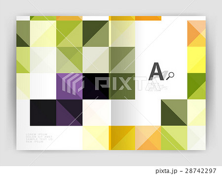 Minimalistic square brochure or leaflet business 28742297