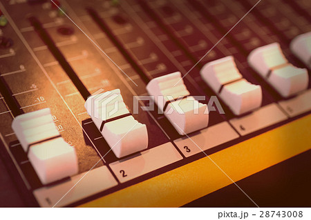Sound mixer control panel 28743008