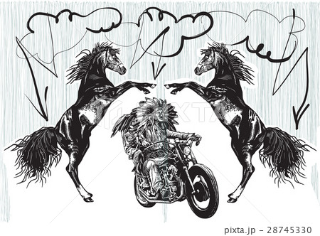 on the bike - native americans drive a motorcycle on the bike - native americans drive a motorcycle 28745330