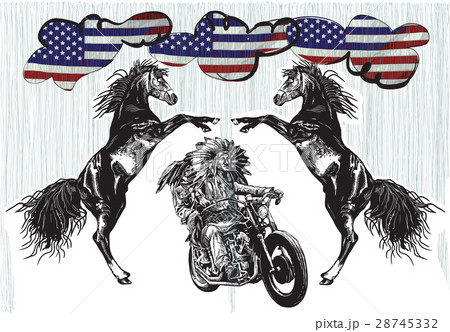 on the bike - native americans drive a motorcycle on the bike - native americans drive a motorcycle 28745332
