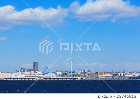風力発電のある景色 風力発電のある景色 28745918