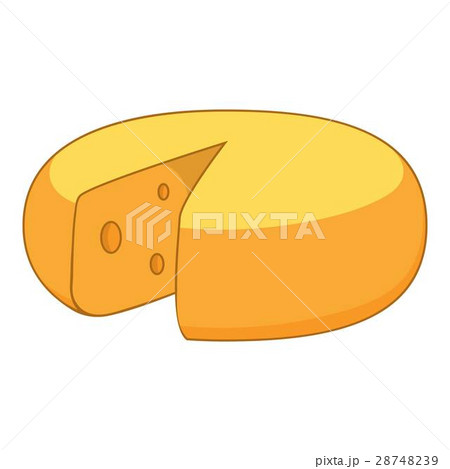 Dutch cheese icon, cartoon style Dutch cheese icon, cartoon style 28748239
