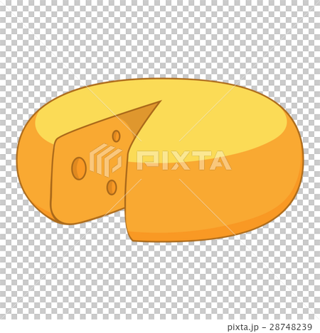 Dutch cheese icon, cartoon style Dutch cheese icon, cartoon style 28748239