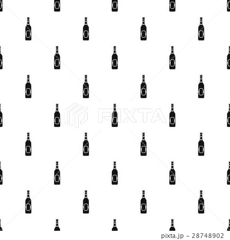 Beer bottle pattern, simple style Beer bottle pattern, simple style 28748902