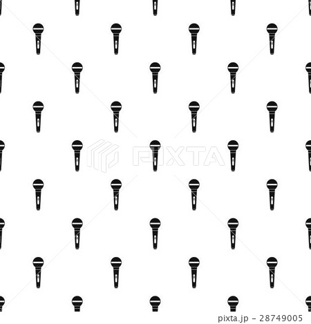 Microphone pattern, simple style Microphone pattern, simple style 28749005