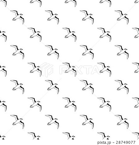 Sea gull pattern, simple style 28749077