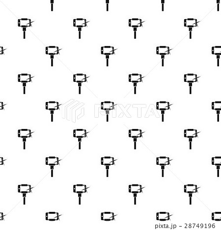 Smartphone on a selfie stick pattern, simple style Smartphone on a selfie stick pattern, simple style 28749196