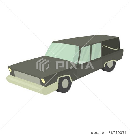 Hearse icon, cartoon style 28750031