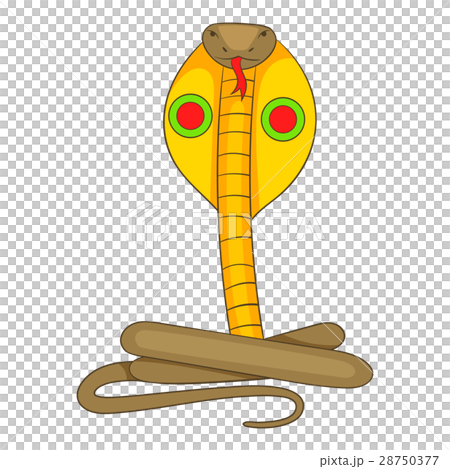 Cobra snake icon, cartoon style Cobra snake icon, cartoon style 28750377