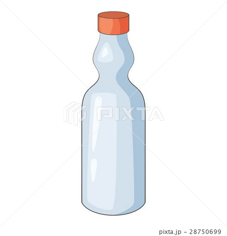 Plastic bottle icon, cartoon style 28750699