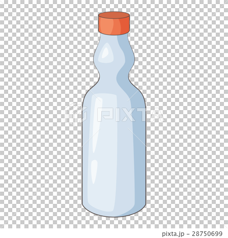 Plastic bottle icon, cartoon style 28750699