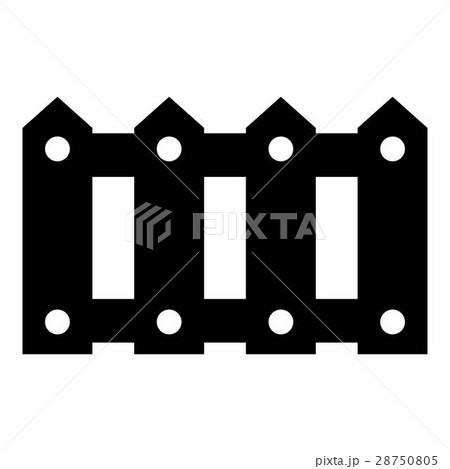 Fence icon, simple style Fence icon, simple style 28750805