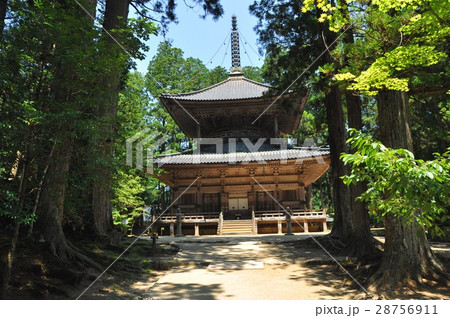 高野山　壇上伽藍西塔 28756911