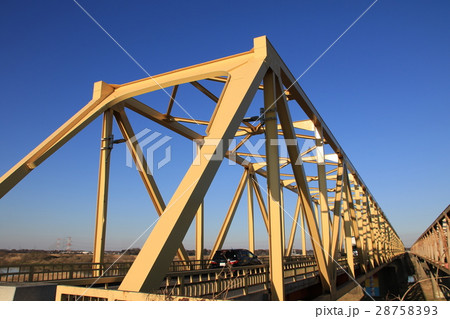 芽吹大橋の鉄橋 芽吹大橋の鉄橋 28758393