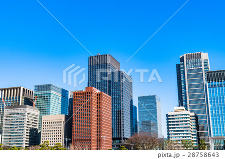 【東京都】丸の内・ビジネス街 【東京都】丸の内・ビジネス街 28758643