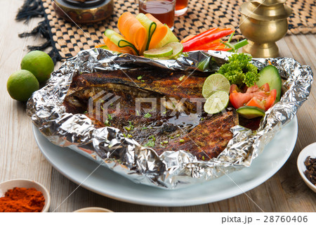 grilled arab fishの写真素材 [28760406] - PIXTA