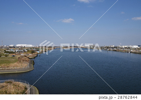 馬入橋上からの風景 馬入橋上からの風景 28762844