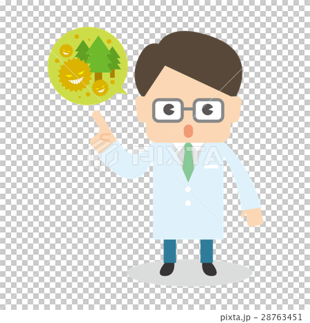 White clothing male doctor pharmacist pollen White clothing male doctor pharmacist pollen 28763451