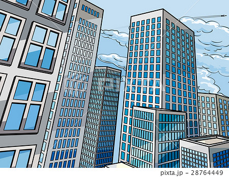 Background City Buildings 28764449