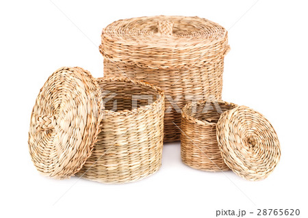 Wicker boxes 28765620