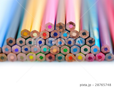 Colored pencils macro, can be used as a background Colored pencils macro, can be used as a background 28765748