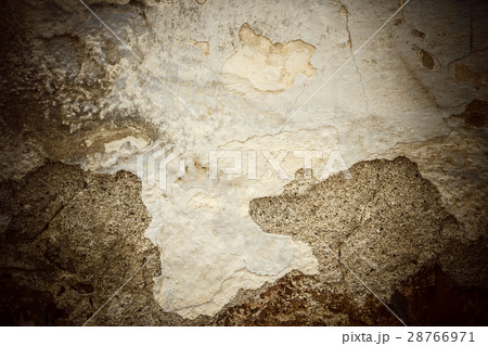 Dirty, scratched old brick wall Dirty, scratched old brick wall 28766971