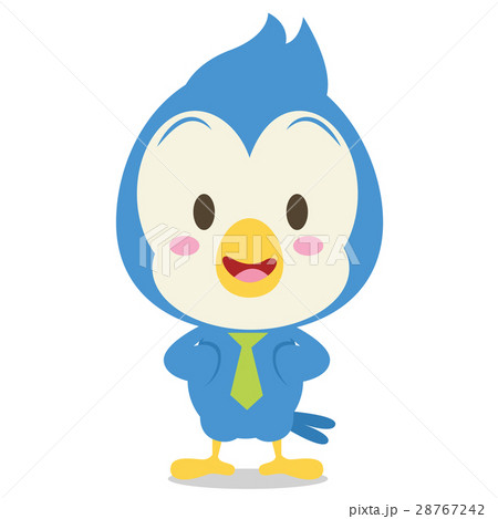 Vector Blue Jay Illustration character Vector Blue Jay Illustration character 28767242