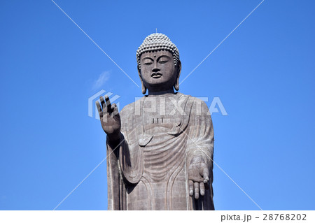 茨城県 世界一の青銅製立像 牛久大仏（うしくだいぶつ）の写真
