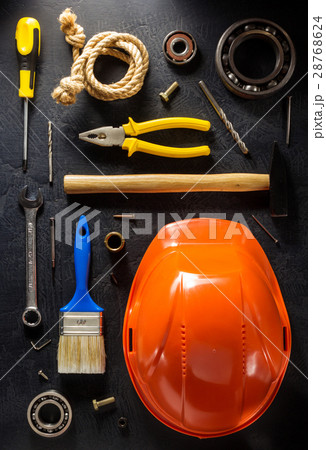set of tools and instruments 28768624