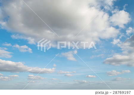 clouds white soft in the vast blue sky clouds white soft in the vast blue sky 28769197