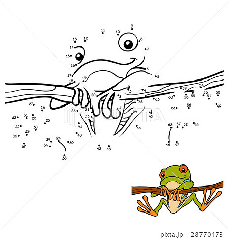 Numbers game for children, Red-eyed tree frog Numbers game for children, Red-eyed tree frog 28770473