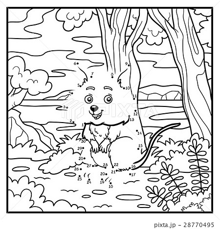 Numbers game, game for children, Quokka 28770495