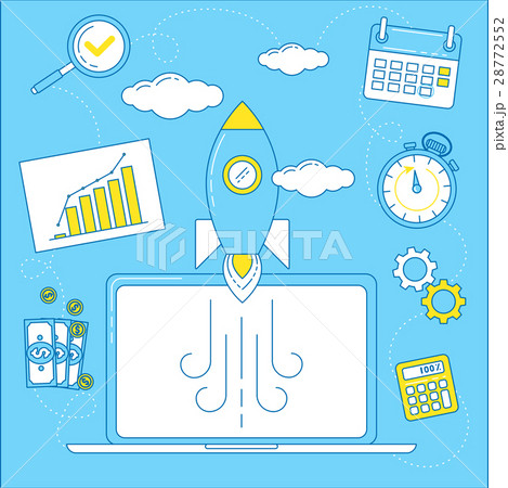 Launching startup from laptop. 28772552