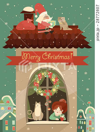 Santa Claus gives Christmas 28772607